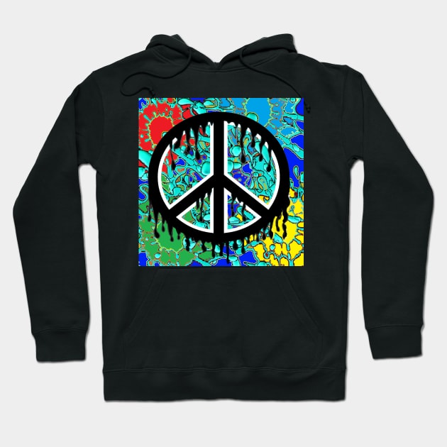 pop art karma graffiti Hoodie by LowEndGraphics